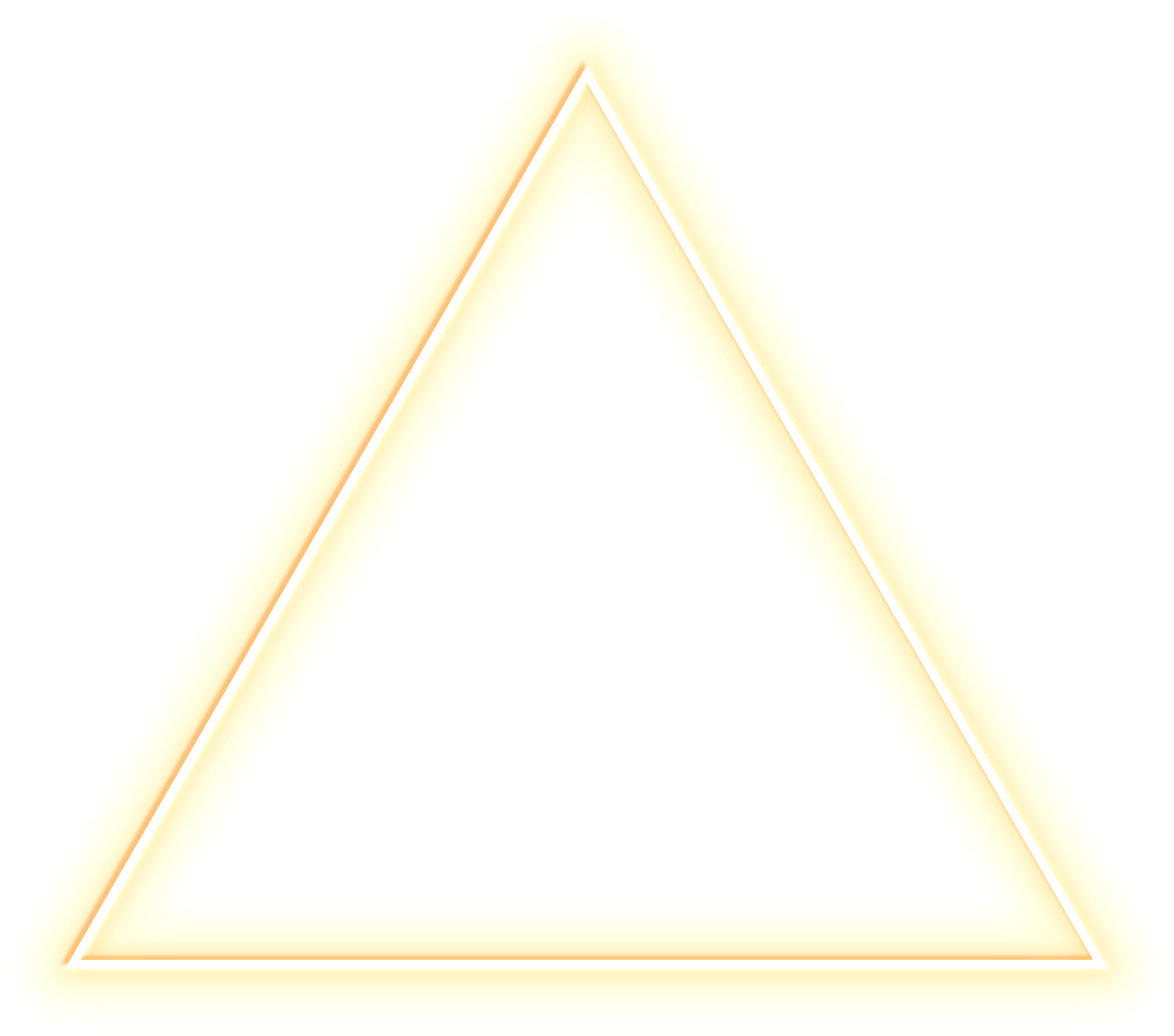 neon light triangle